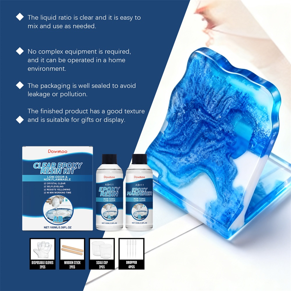 DIY Crystals Clear Epoxys Resi - đánh giá và giá Resin Art Ratio