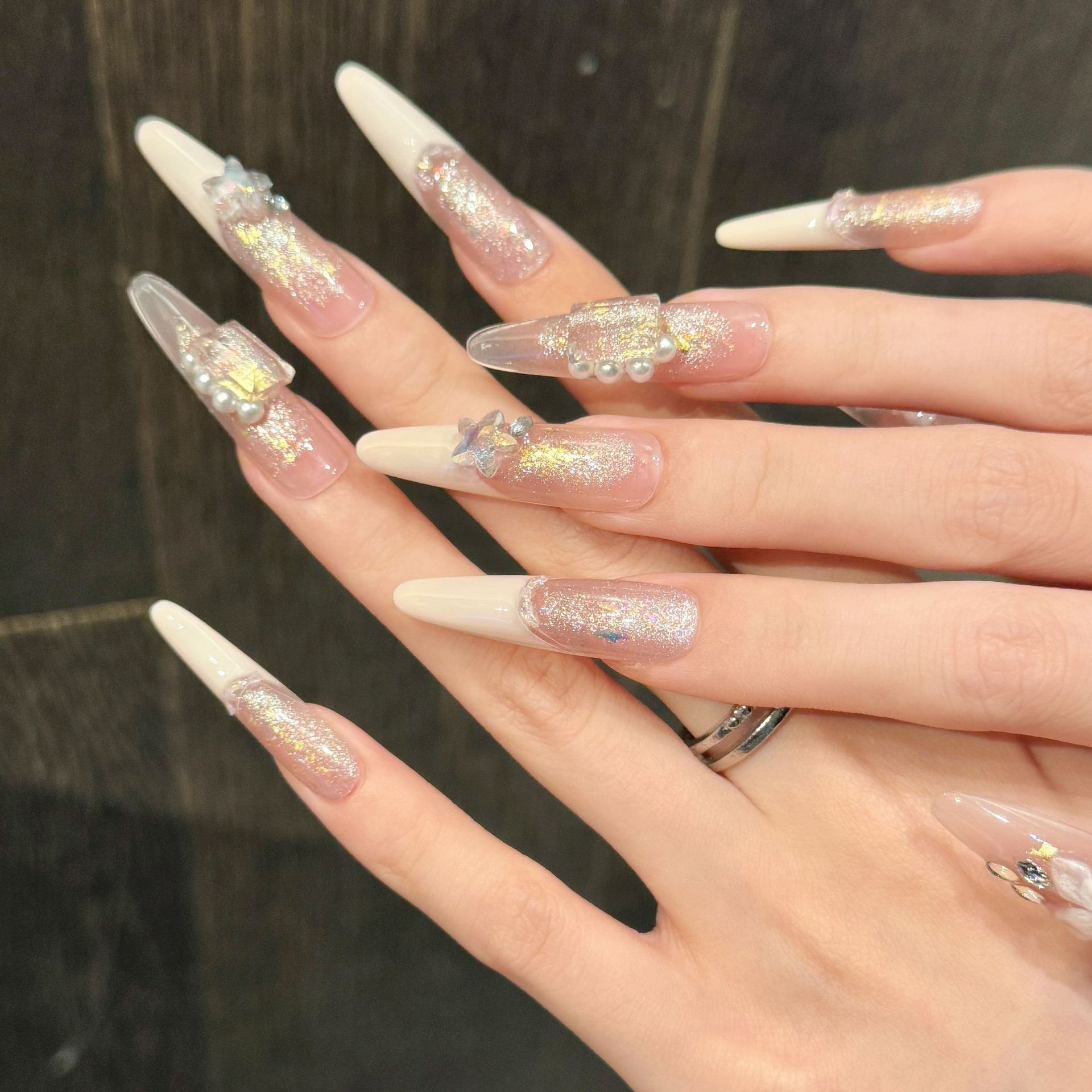10pcs Pure Hand Pressed Stilet - đánh giá và giá Resin Art Glitter