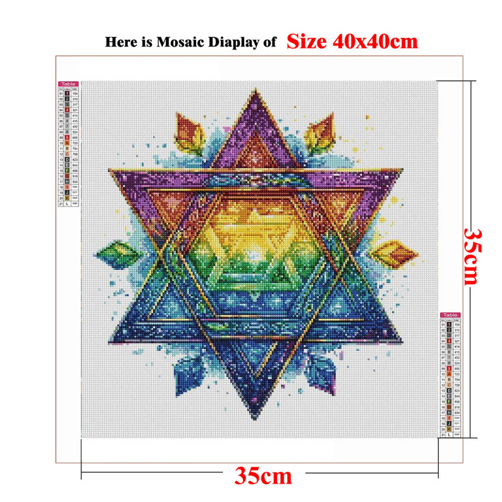 DIY Diamond Painting Star of D - đánh giá và giá Resin Art Wallpaper