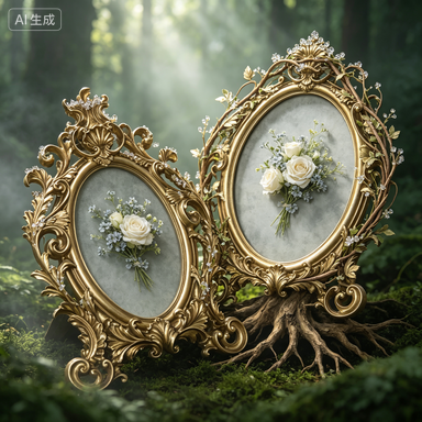 Retro Gold Oval Resin Photo Fr - đánh giá và giá Resin Art Gift For Wedding