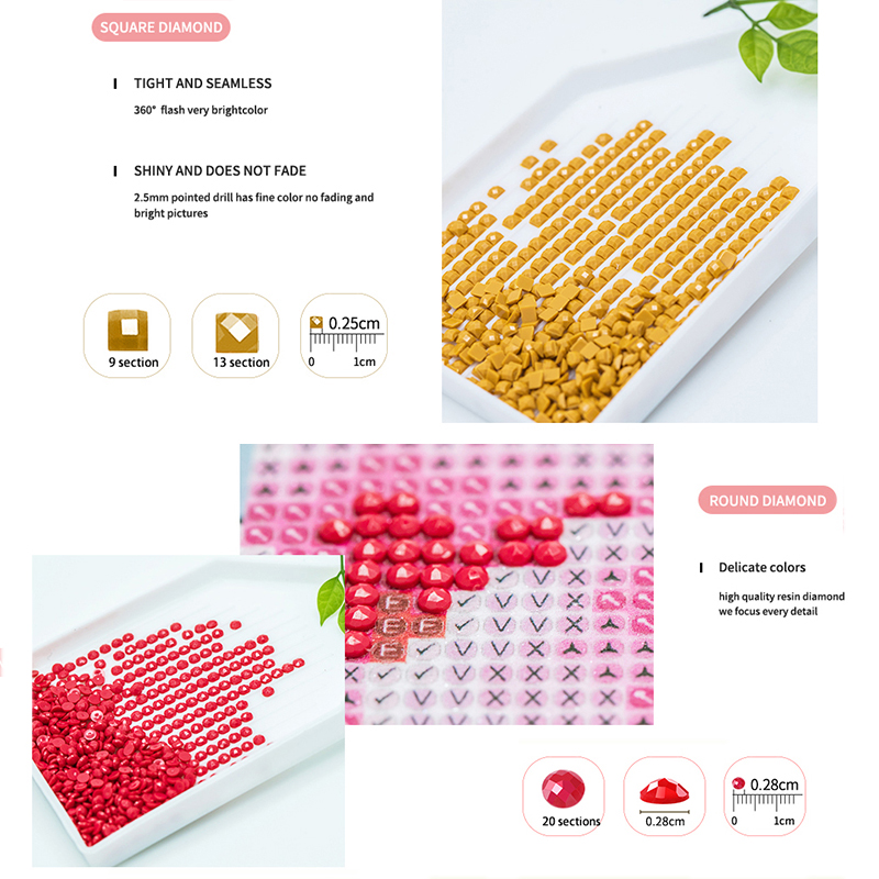 Frameless, Diamond Painting Dr - đánh giá và giá Resin Art Of Rose
