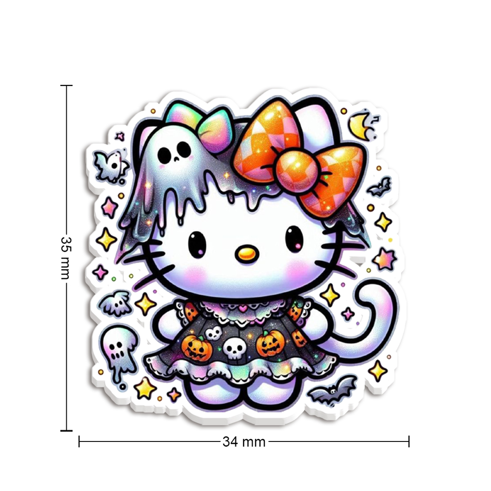 10pcs/lot Sanr Halloween Hello - đánh giá và giá Resin Art Glitter