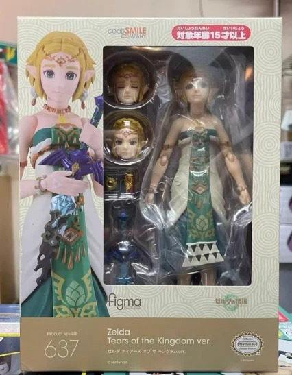 【In Stock】Figma 637 The Legend - đánh giá và giá Resin Art Zelda