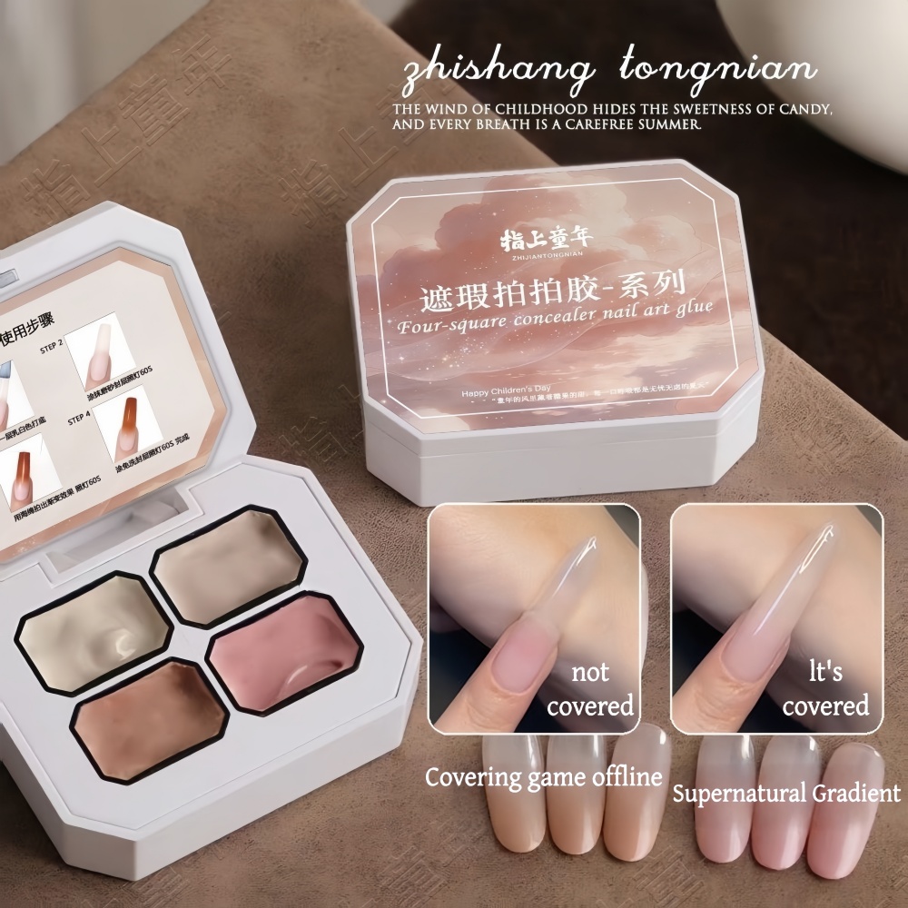 4 Colors Gradient pink ，nude P - đánh giá và giá Resin Art Gel