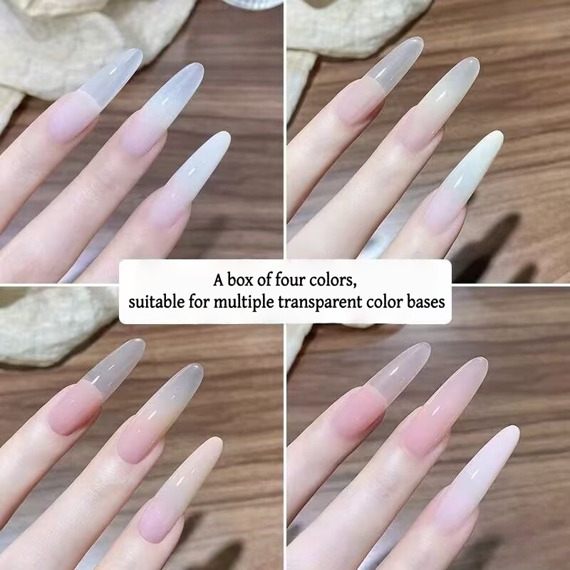 4 Colors Gradient pink ，nude P - đánh giá và giá Resin Art Gel