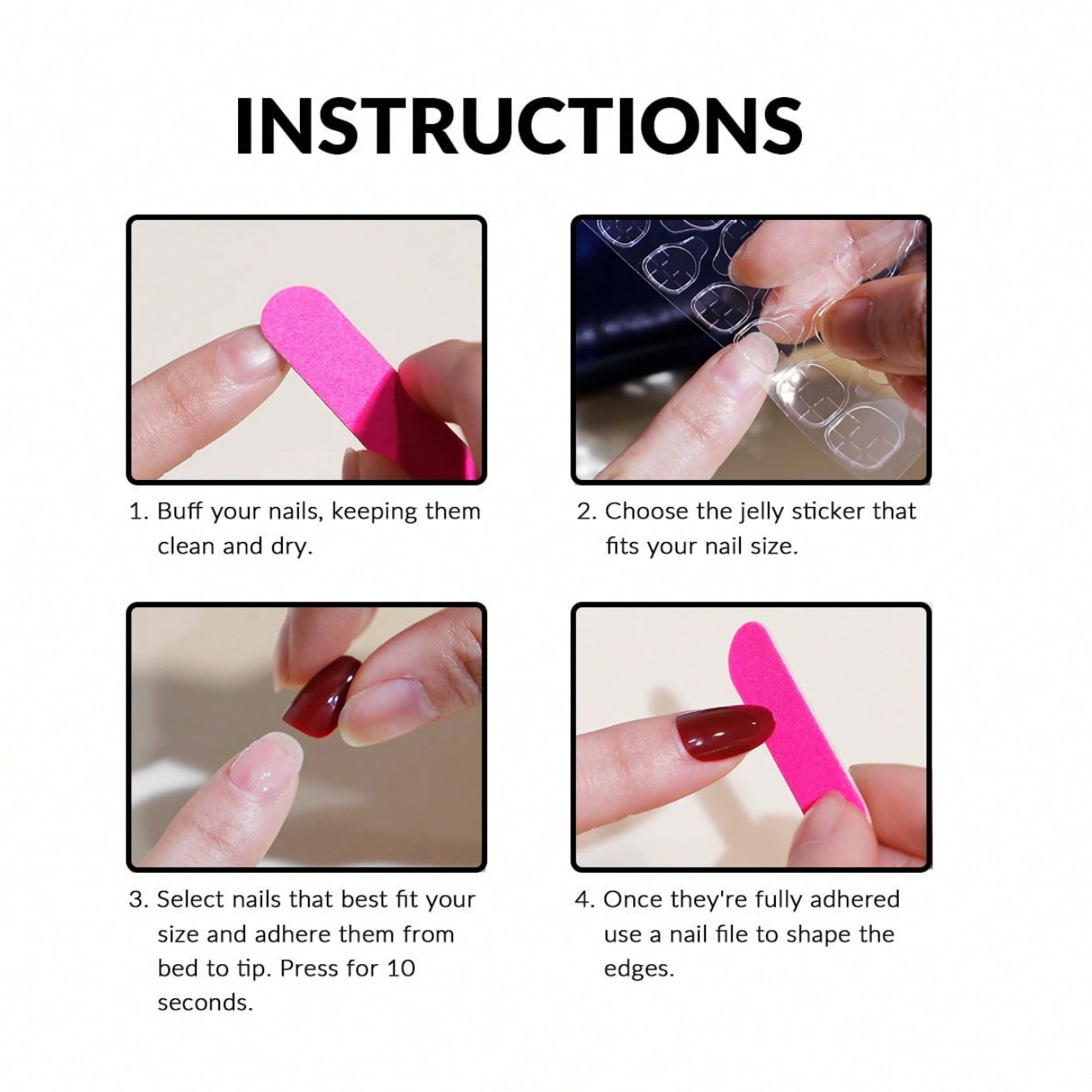 10pcs Pure Hand Pressed Short  - đánh giá và giá Resin Art Glitter