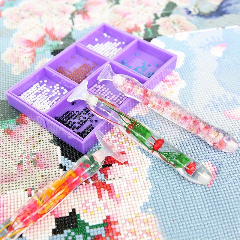 1set Flower Design Resin 5D Di - đánh giá và giá Resin Art Of Flowers