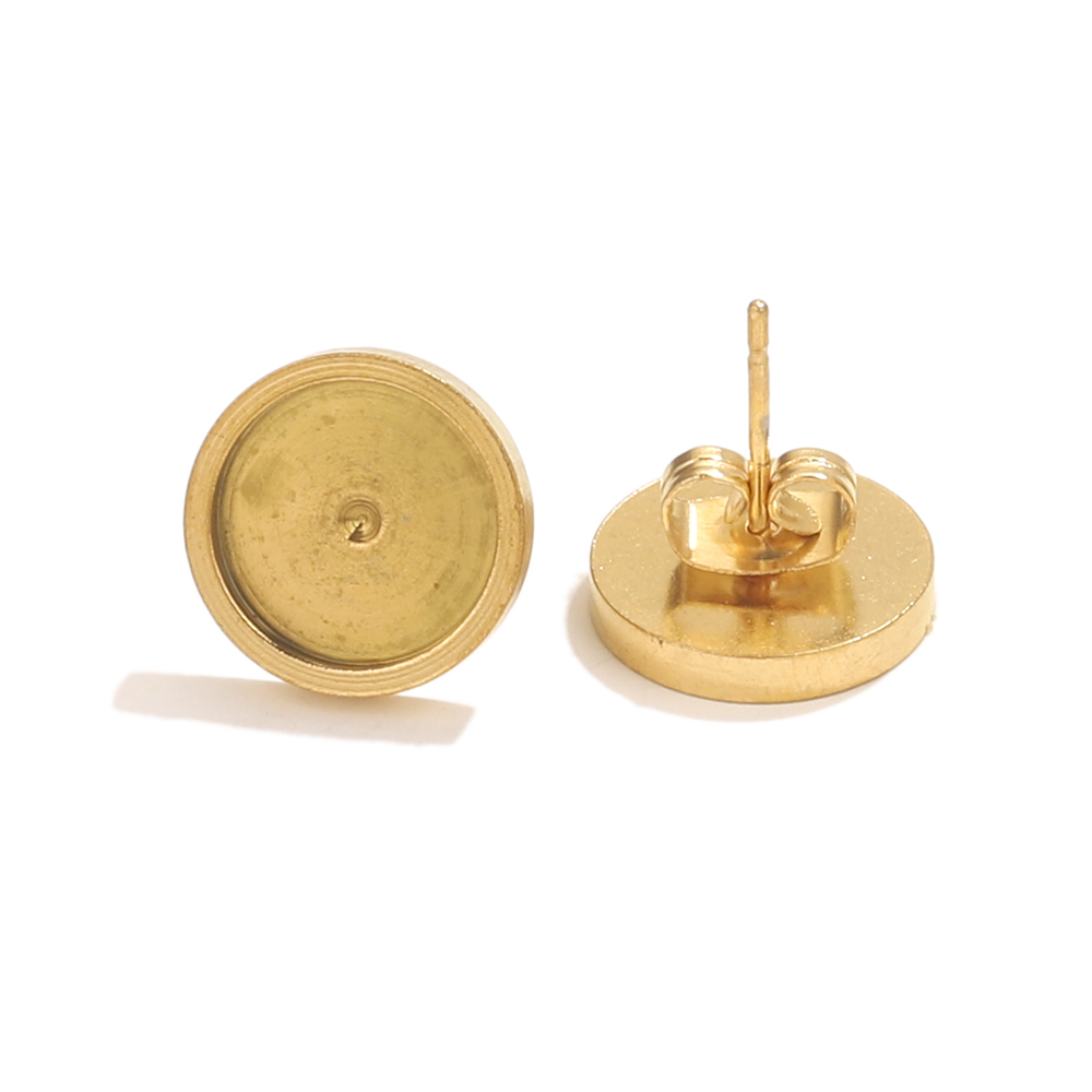 10pcs Stainless Steel Gold Ear - đánh giá và giá Resin Art Engagement
